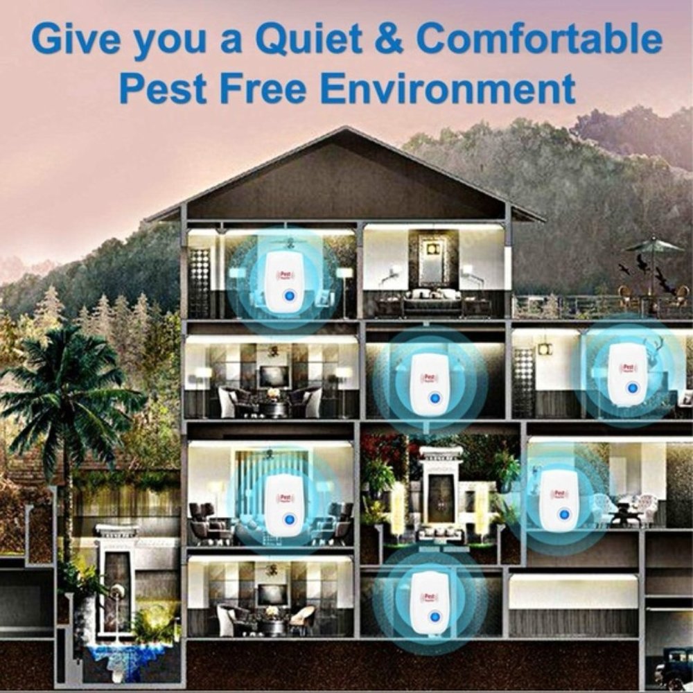 12 PACK of Pest Control Solution Repeller No Poiso - Picture 7 of 7